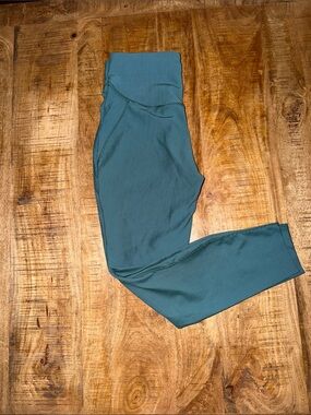 lululemon athletica teal high-waist leggings